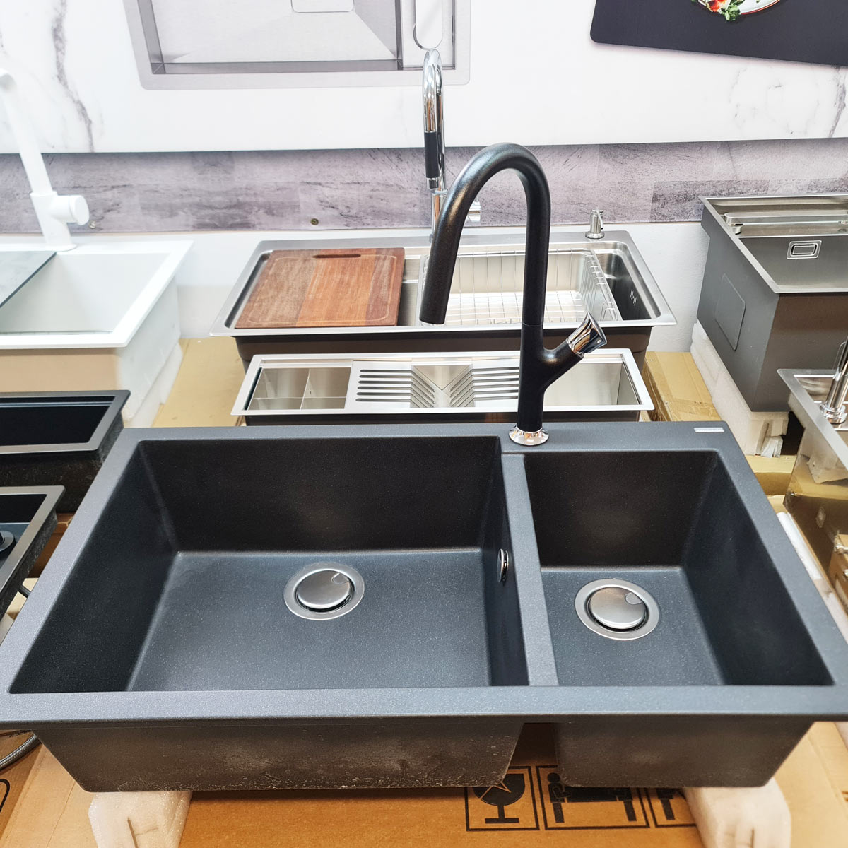 Baterie-bucatarie-CookingAid-Parmix-Chrome-Black-6