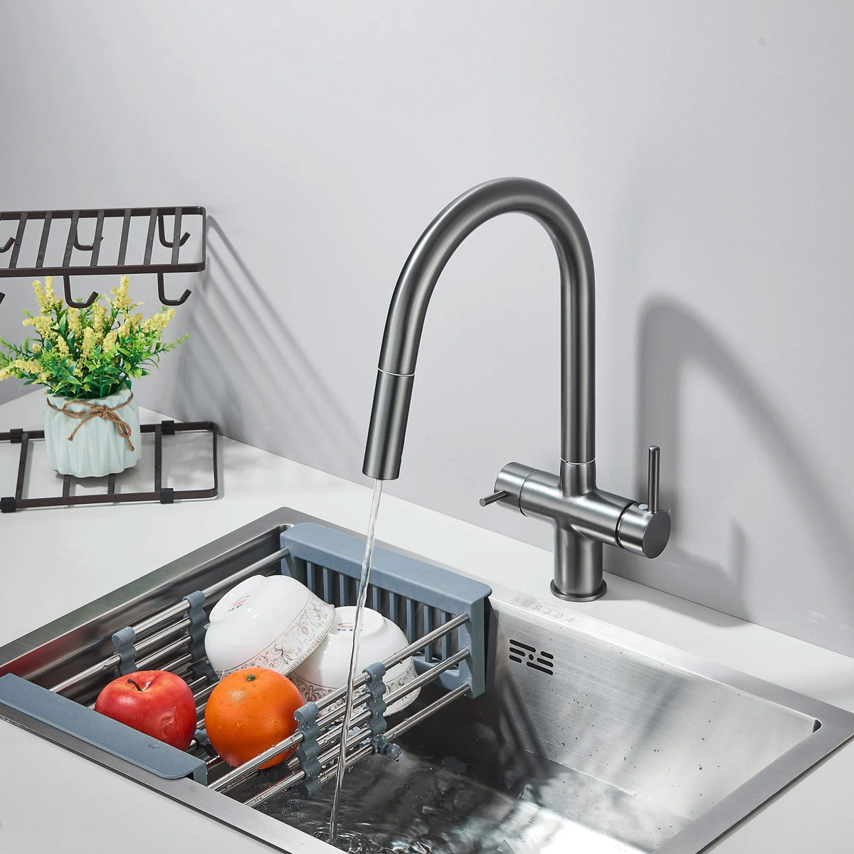 Set-Baterie-inox-cu-3-cai-extractibila-Detasabila-CookingAid-Triflow-Gun-Metal-3