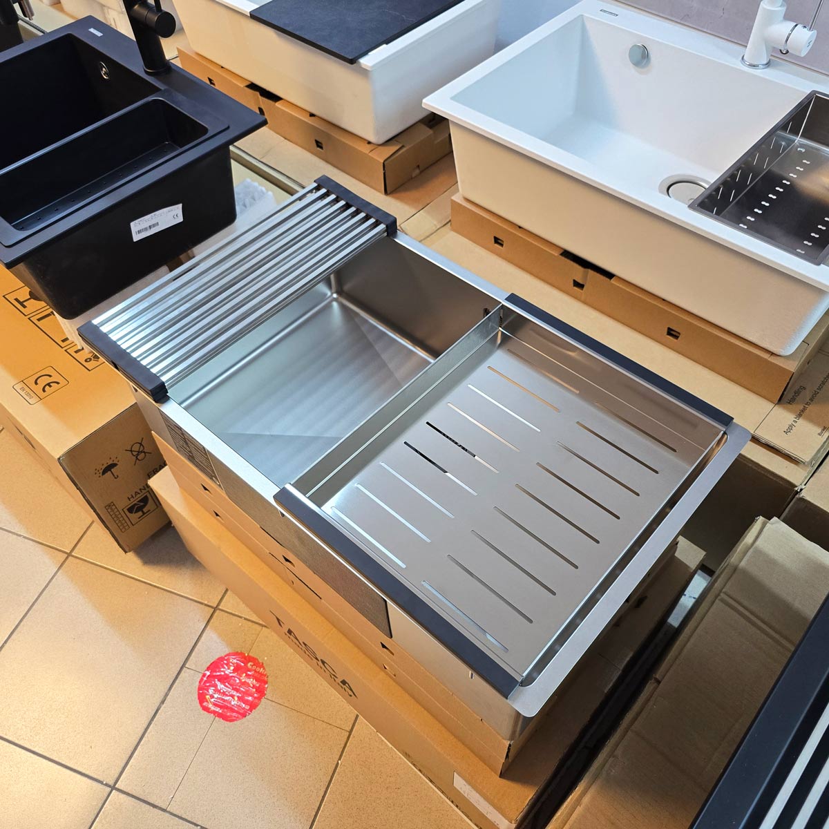 Tavita-scurgere-inox-CookingAid-Tasca-Fratelli-pentru-chiuveta-bucatarie-280WA-3