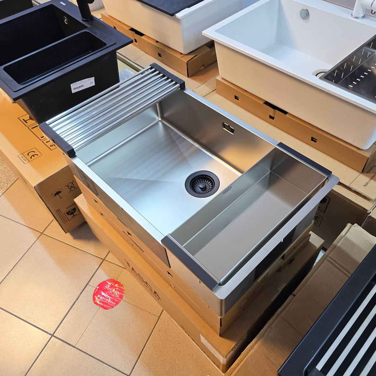 Tavita-scurgere-inox-CookingAid-Tasca-Fratelli-pentru-chiuveta-bucatarie-280XA-5