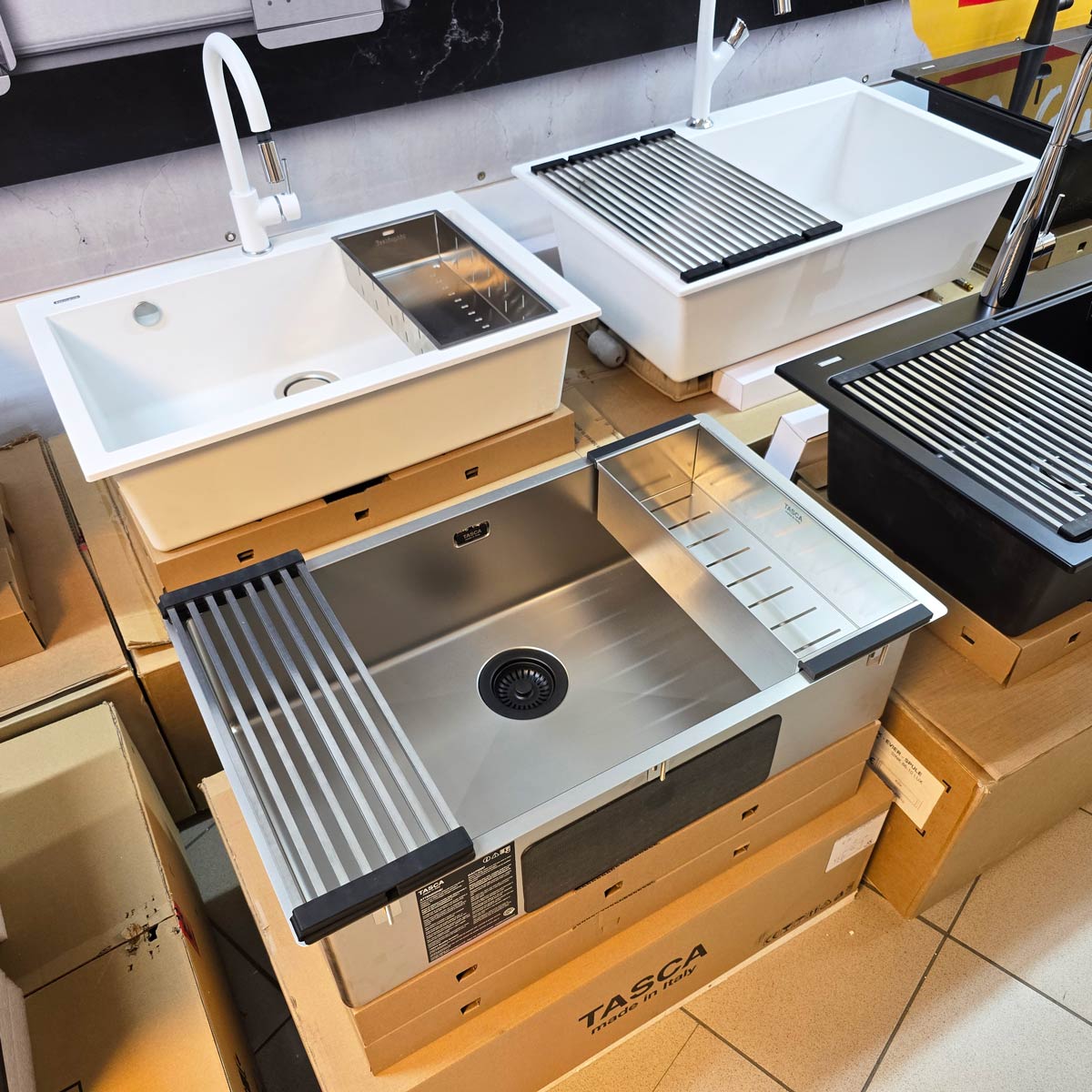 Tavita-scurgere-inox-CookingAid-Tasca-Fratelli-pentru-chiuveta-bucatarie-280YA-5