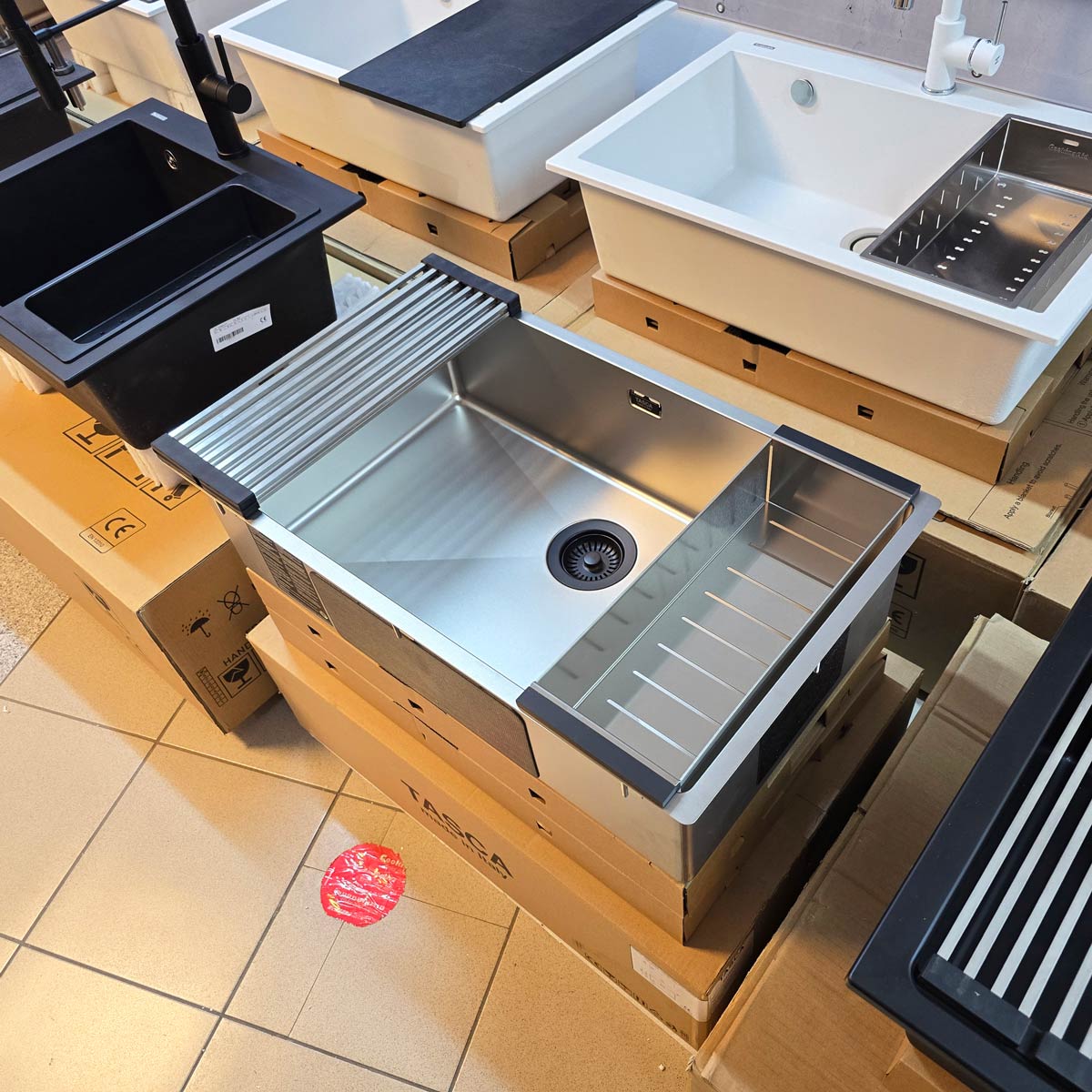 Tavita-scurgere-inox-CookingAid-Tasca-Fratelli-pentru-chiuveta-bucatarie-280YA-6