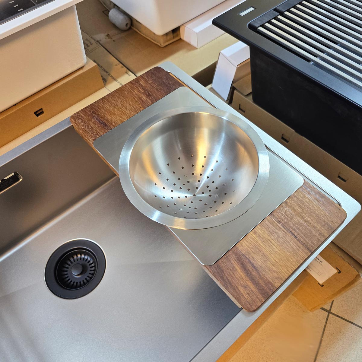 Tavita-scurgere-inox-CookingAid-Tasca-Fratelli-pentru-chiuveta-bucatarie-281RB-4