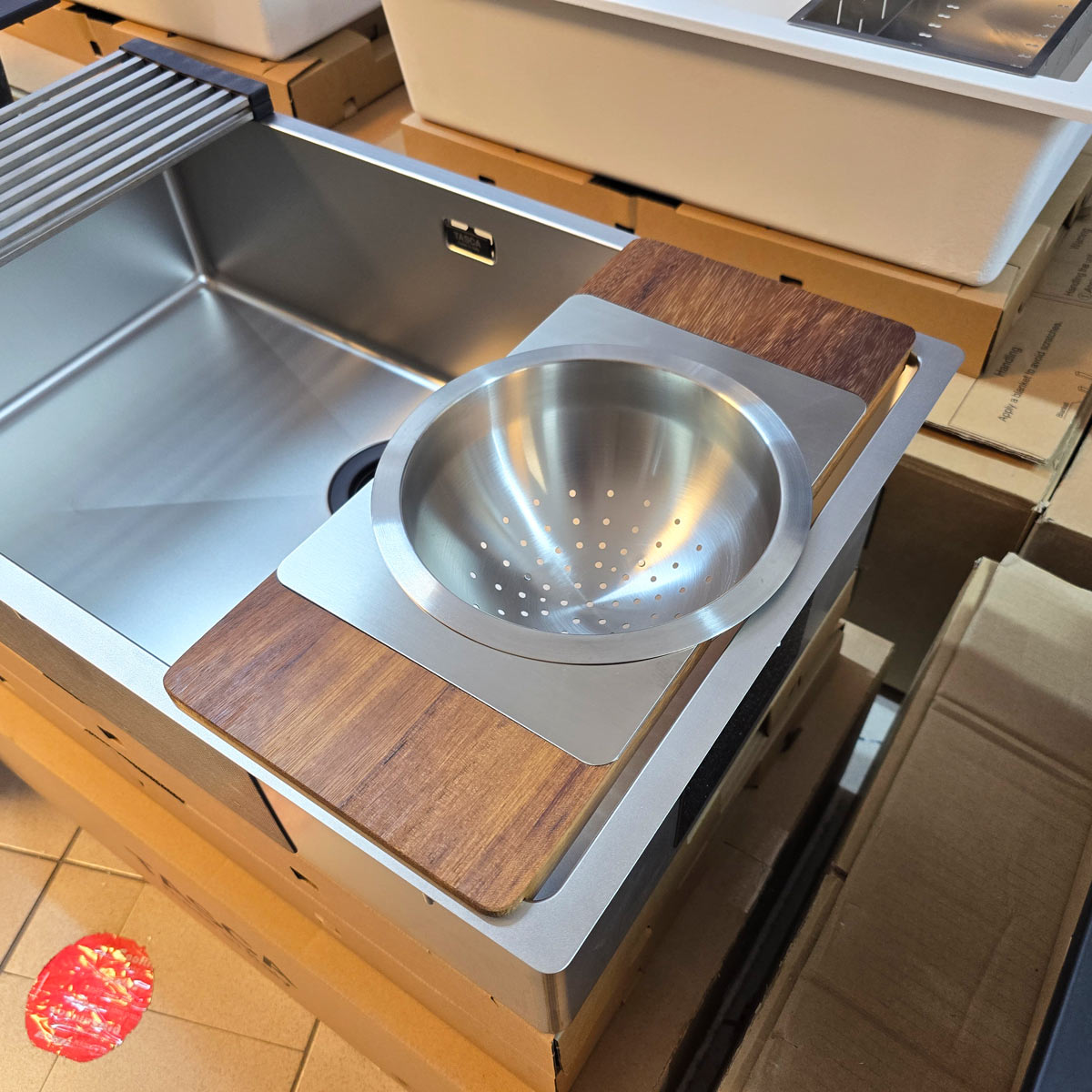 Tavita-scurgere-inox-CookingAid-Tasca-Fratelli-pentru-chiuveta-bucatarie-281RB-5